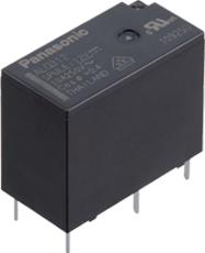 Panasonic-ALQ3F24 Power Relays Power Relay 24VDC 5DC/10AAC SPST-NO(20mm 10mm 16mm) THT