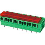 Conn Spring Terminal Block 3 POS 5mm Solder RA Thru-Hole 10A/Contact Eurostyle™