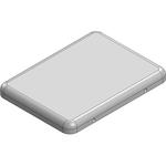 19.4 x 14.3 x 1.7mm Two-piece Drawn-Seamless RF Shield/EMI Shield COVER (Nickel-Silver)