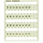 WAGO Kontakttechnik GmbH-209-958 Steckverbinderzubehör WSB Marking Card