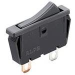 ALPS ALPINE CO., LTD-SDDJF1A100 Wippschalter Switch Rocker OFF ON SPST Quick Connect Curved Rocker 128A 250VAC Bulk