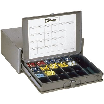 Panduit-K-1102Y Component Kits Vinyl Terminal Kit in Steel Box