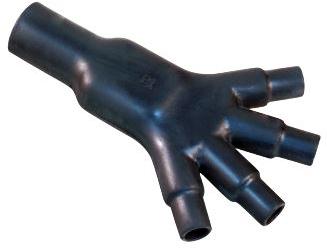 Glenair-770-015117 Heat Shrink Heat Shrink Molded Boot Y Style Elastomer Black