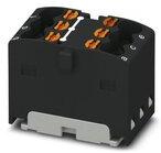 PHOENIX CONTACT-3002781 Steckverbinder, Klemmenblöcke Conn Distribution Terminal Block 6 POS Spring Clamp DIN Rail/Panel Mount 17.5A