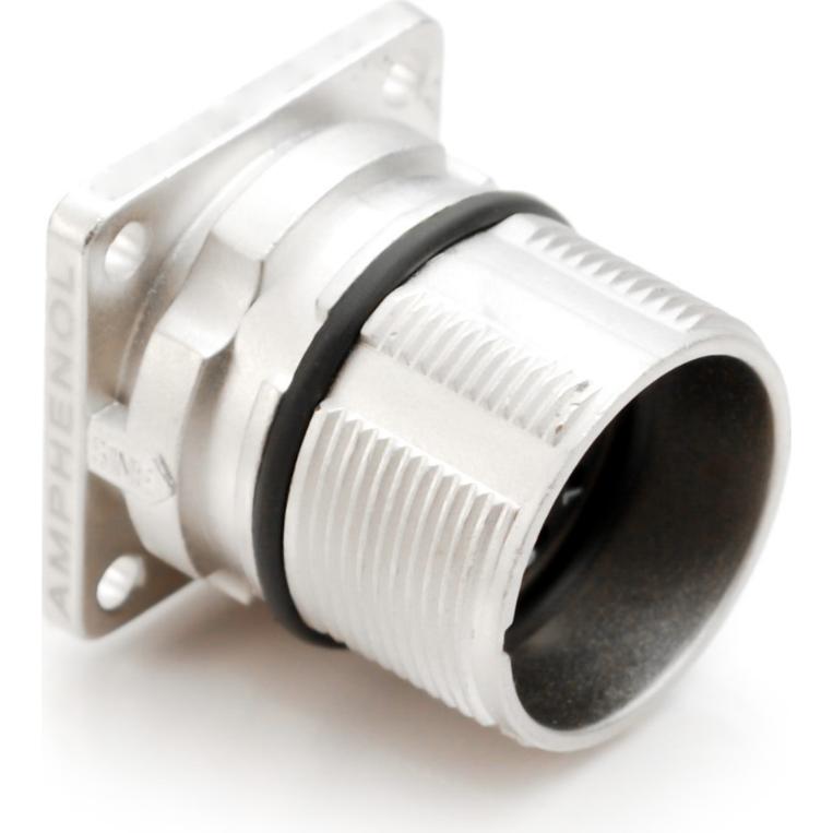 Amphenol-MA1LAP1200 Connector Circular Conn Circular PIN 12 POS ST Panel Mount 12 Terminal 1 Port