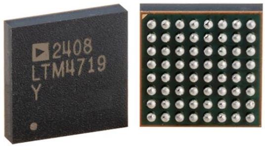 Analog Devices-LTM4719IY#PBF Convertisseur CC en CC et module de régulateur de commutation Module DC-DC 1-OUT 1V to 4.2V 0.15A 64-Pin CSP-BGA