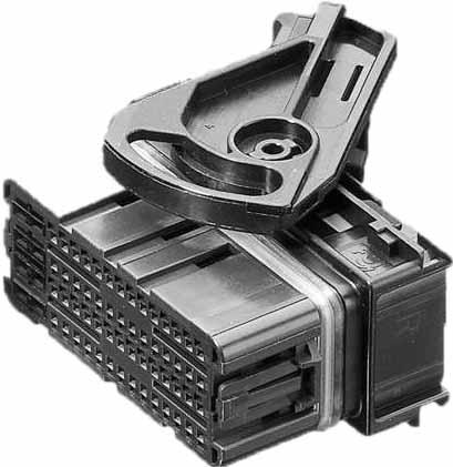 Delphi-PPI0001501 Einzeladersteckverbinder, Gehäuse Conn Housing F 64 POS Crimp ST Cable Mount Black