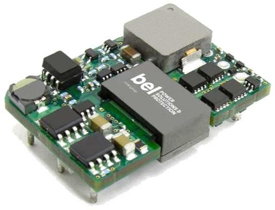 Bel Power Solutions-SSQE48T25025-NAA0G DC/DC-Wandler und Spannungsreglermodul Module DC-DC 48VIN 1-OUT 2.5V 25A 8-Pin 1/16-Brick