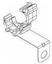 HellermannTyton-15495722 null CONDUIT CLIP ASSEMBLY, ATTACHMENT HOLE OIAM10.6, CONDUIT SIZE 13
