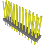 Conn Unshrouded Header HDR 24 POS 2mm Solder ST Top Entry Thru-Hole Bulk