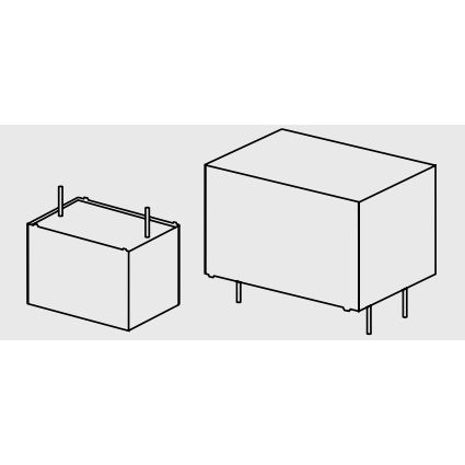 WIMA-DCP4G064009JD4KSSD Película del capacitor Cap Film 400uF 400V PP 10%( 57 X 45 X 65mm) Plastic Rectangular Can 52.5mm 0.001 Ohm 105°C Automotive AEC-Q200