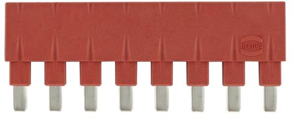 HARTING-09330009836 Steckverbinderbrücken und Shunts Conn Plug-In Jumper M 8 POS 6.7mm ST