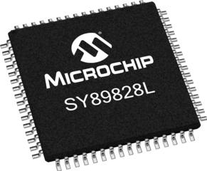 Microchip Technology-SY89828LHY-TR Clock Buffers and Drivers Clock Fanout Buffer 10-OUT 4-IN Dual 1:5 64-Pin TQFP EP T/R
