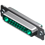 Conn D-Sub F 2Power/15Signal POS Solder Cup ST Cable Mount 1 Port Carton