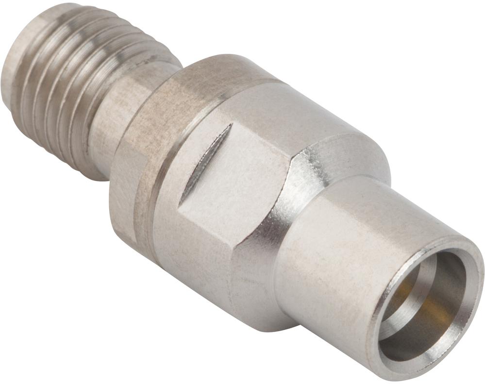 Amphenol RF-AD-SMAJ-PSMPP-2 Connettore RF Conn P-SMP to SMA Adapter 0Hz to 10GHz 50Ohm ST M/F Gold Bag