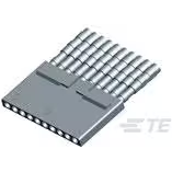 TE Connectivity-697117-000 Connector Accessories Connector Accessories Insert Straight Thermoplastic Black