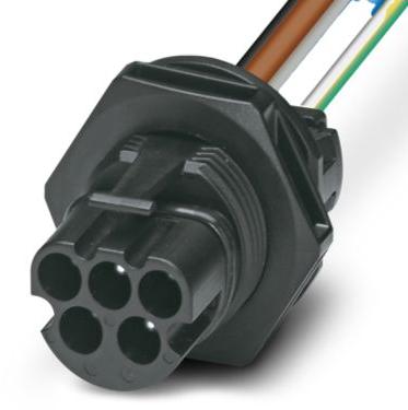 PHOENIX CONTACT-1409213 null Cable Assembly Circular 1.5m 10AWG Circular 5 Straight