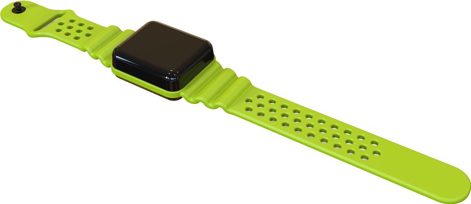 Serpac Electronic Enclosures-BW22ABKASNG  Black Polycarbonate Wrist Enclosure with Neon Green Band	 <h4><strong>CALIFORNIA&nbsp;PROPOSITION</strong> ⚠️<strong>65&nbsp;WARNING</strong>⚠️</h4>