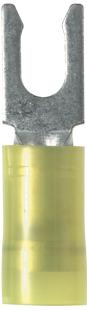 Panduit-PNF10-10LF-L 连接器端子 Fork Terminal 10-12AWG Copper Yellow 26.67mm Tin Bottle