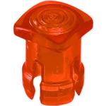 Square Optical Lens Red Polycarbonate