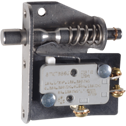 C&K-23TL404 Verrouillage de sécurité par interrupteur Switch Safety Interlock N.O./N.C. DPDT Plunger 15A 250VAC 250VDC 372.85VA Screw Mount Quick Connect