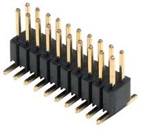 Assmann WSW components, Inc-A-SL127-DG-Z36MP1 Steckverbinderleisten und Leiterplattenbuchsen Conn Unshrouded Header HDR 36 POS 1.27mm Solder ST Top Entry SMD Tube