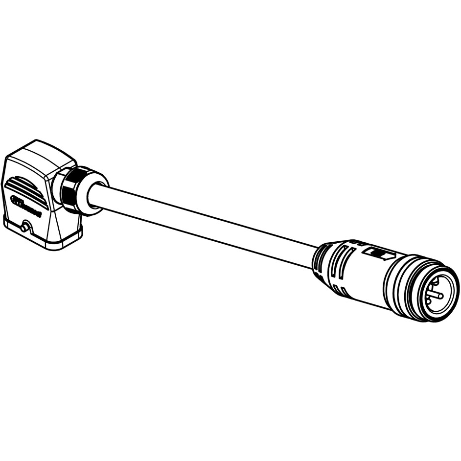 Molex-130249-0111-M010 Assemblaggio cavo Altro QC MALE 4P 10/4 1M TO S-QD 4/2 GW