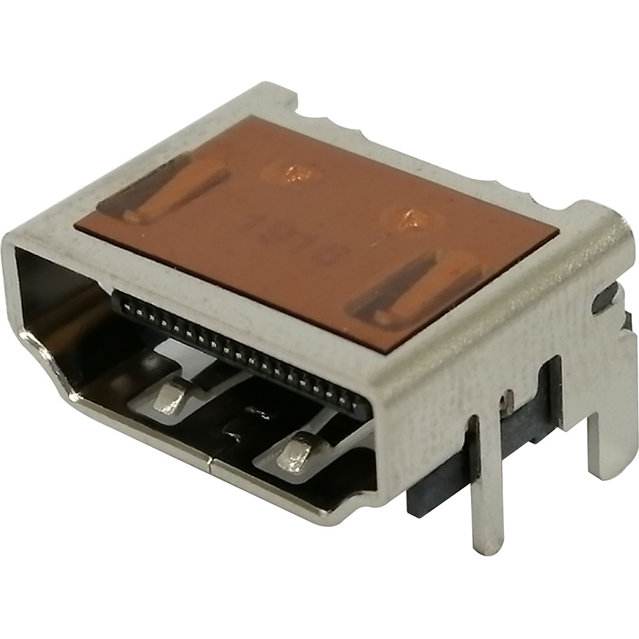 Molex-2086581081 Steckverbinder für Audio und Video Conn HDMI RCP 19 POS 0.5mm Solder RA SMD 19 Terminal 1 Port T/R