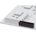 Conn Wire to Board HDR 7 POS 3.81mm Solder ST Thru-Hole