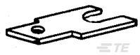 TE Connectivity-60613-1 Terminali connettore Faston Tab Terminal Brass M 15.88mm Bag