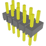 Conn Unshrouded Header HDR 10 POS 2.54mm Solder ST Top Entry Thru-Hole Bulk