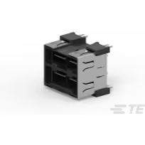 TE Connectivity-2173211-1 连接器插头及 PCB 插座 Conn Shrouded Header (4 Sides) HDR 4 POS 7.8mm Solder ST Thru-Hole T/R