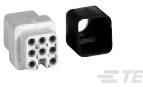 TE Connectivity-2-1103103-3 Raccordement rectangulaire Conn Heavy-Duty Rectangular SKT 7Signal/1Ground POS Crimp ST Cable Mount Loose
