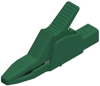 SKS Kontakttechnik-AK 2 B 2540 I GRN / GREEN Équipement de test de raccordement électronique Crocodile Clips