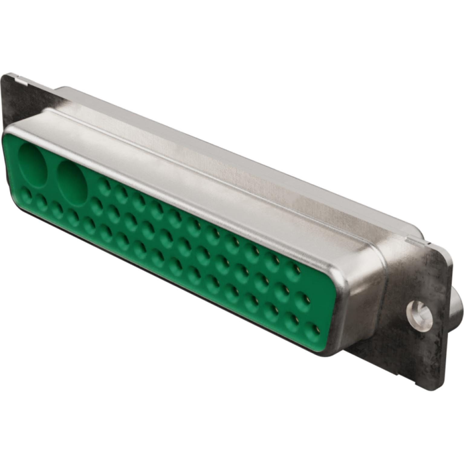 Molex-1731070153 Steckverbinder, D-Sub Conn D-Sub F 2Power/41Signal POS 2.84mm Solder Cup ST Cable Mount 1 Port Carton