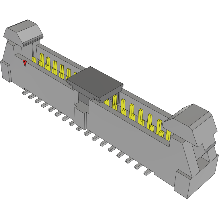 Samtec-EHT-117-01-SM-D-SM-P Connector Headers and PCB Receptacles Conn Ejector Header HDR 34 POS 2mm Solder ST Top Entry SMD Tube