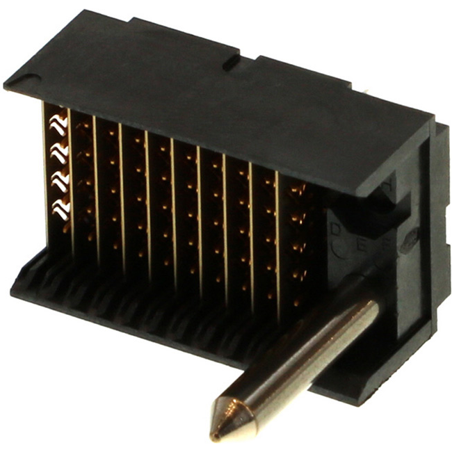 Molex-0740591001 Connector Backplane Conn VHDM HDR 60 POS 1mm Press Fit ST Thru-Hole VHDM® Tube