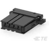 TE Connectivity-2-178288-4 Connector Discrete Wire Housing Conn Housing RCP 4 POS 3.81mm Crimp ST Cable Mount Black Bag