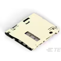 TE Connectivity-2229333-2 连接器 - 存储卡 Conn Micro SIM Card SKT 6 POS 1.27mm Solder RA SMD 0.5A/Contact Tape