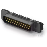 TE Connectivity-1-338311-2 Raccordement D ultra-miniaturisé Conn D-Sub PIN 25 POS 1.38mm Solder ST Thru-Hole 25 Terminal 1 Port Tray