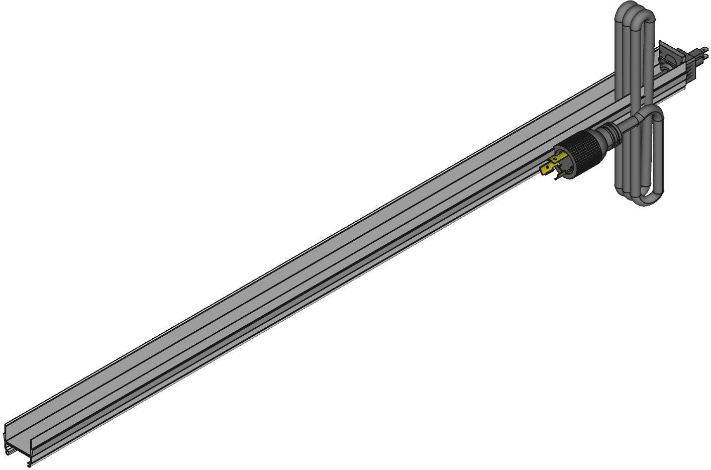 Hammond Manufacturing-1589T36C1 Stromverteilungseinheit Power Strip 20 A 6 OUTLET