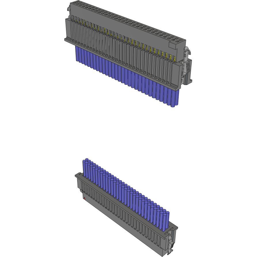 Samtec-SFSD-30-28-G-20.00-DR-NDX Andere Kabelbaugruppen Cable Assembly Discrete Wire 0.508m 28AWG Socket Strip to Socket Strip 60 to 60 POS SKT-SKT Crimp-Crimp TIGER EYE™ Layer
