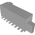 Conn Socket Strip SKT 16 POS 1.27mm Solder ST SMD TIGER EYE™ Tube