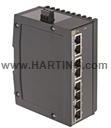 HARTING Technology Group-24031080020 Ethernet Switches Ethernet Switch 8-Port 100Mbps