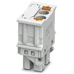 Conn Terminal Block F 2 POS 5mm Push-In Spring ST Cable Mount 8A