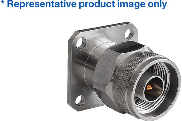 Bulgin Components PLC-RFNA4PFHE RF-Steckverbinder N Type Series Socket 4 Hole Flange