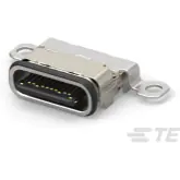 TE Connectivity-2329418-2 Connector USB USB Connectors, C, 3.1 Gen 2, Standard Profile, Receptacle, Top, Right Angle