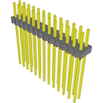 Conn Unshrouded Header HDR 26 POS 2.54mm Solder ST Top Entry Thru-Hole Bulk