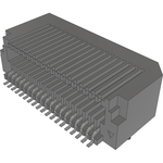 Conn Card Edge SKT 38 POS 0.8mm Solder RA SMD Tray