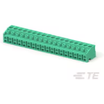 TE Connectivity-1-282830-9 Steckverbinder, Klemmenblöcke Conn Eurostyle Block F 18 POS 5mm Screw Straight/Right Angle Cable Mount 12A/Contact Box